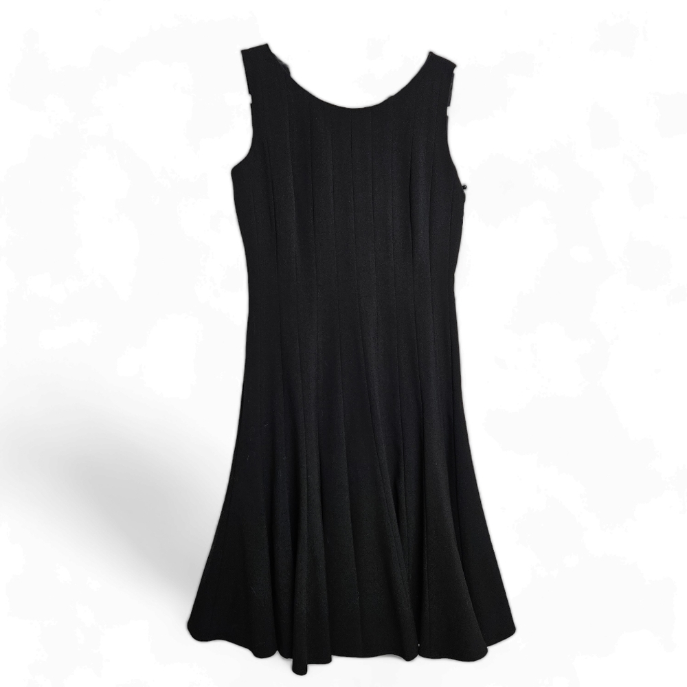 Calvin Klein Women's NWT Sleeveless Black Swing Dress Size 4